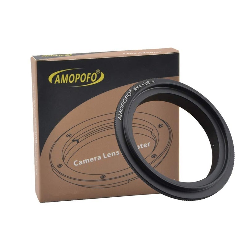 Amopofo 58mm to EOS R Filter Thread Macro Reverse Mount Adapter Ring,& for Canon EF R Full Famer Camera - Image 4
